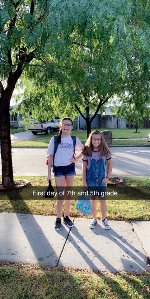 Jasmine 7th grade. Randi 5th grade.jpg